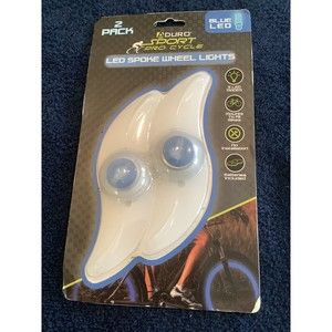 Aduro Sport Pro Cycle LED Spoke Wheel Lights Blue NEW